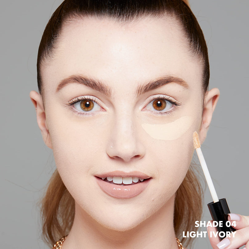 NYX PROFESSIONAL MAKEUP Can't Stop Won't Stop Contour Concealer, 24h Full Coverage Matte Finish - Light Ivory