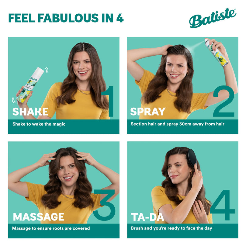 Batiste Dry Shampoo for Dark Hair, 3.81 oz