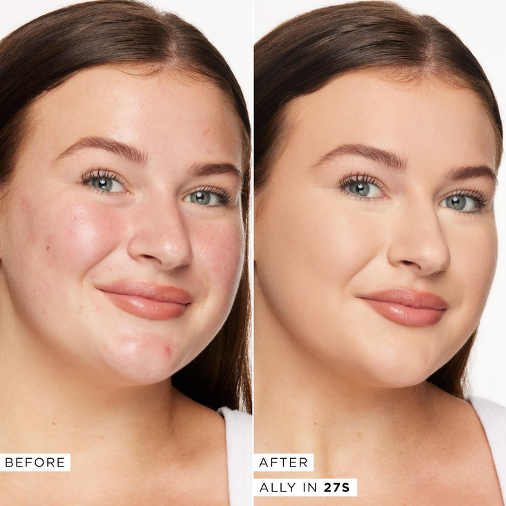 tarte shape tape full-coverage concealer - 27S light-medium sand (light to medium skin with warm, golden undertones) - travel size