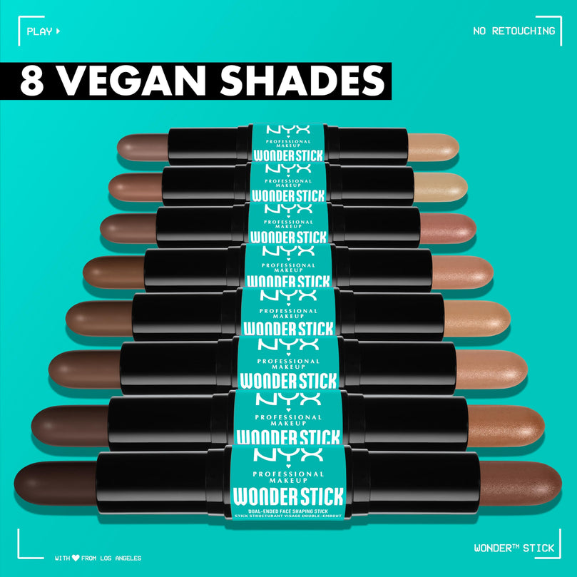 NYX PROFESSIONAL MAKEUP Wonder Stick, Face Shaping & Contouring Stick - Deep Rich