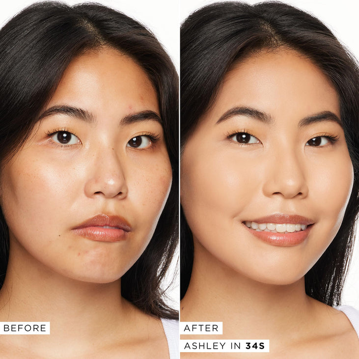 tarte shape tape full-coverage concealer - 34S medium sand (medium skin with warm, golden undertones) - travel size