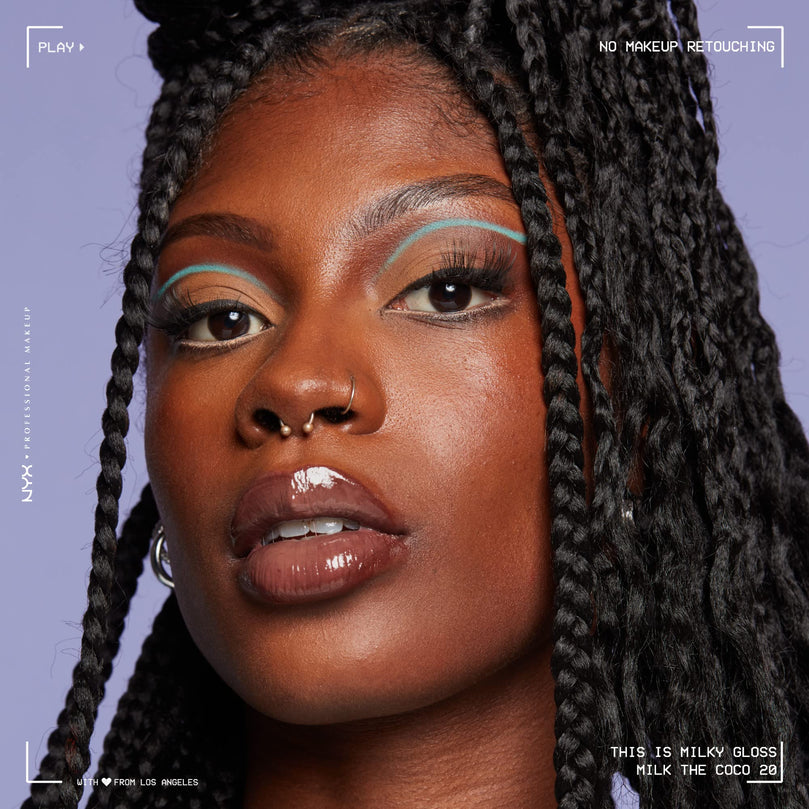 NYX PROFESSIONAL MAKEUP This Is Milky Gloss Lip Gloss - Milk The Coco (Dark Chocolate)