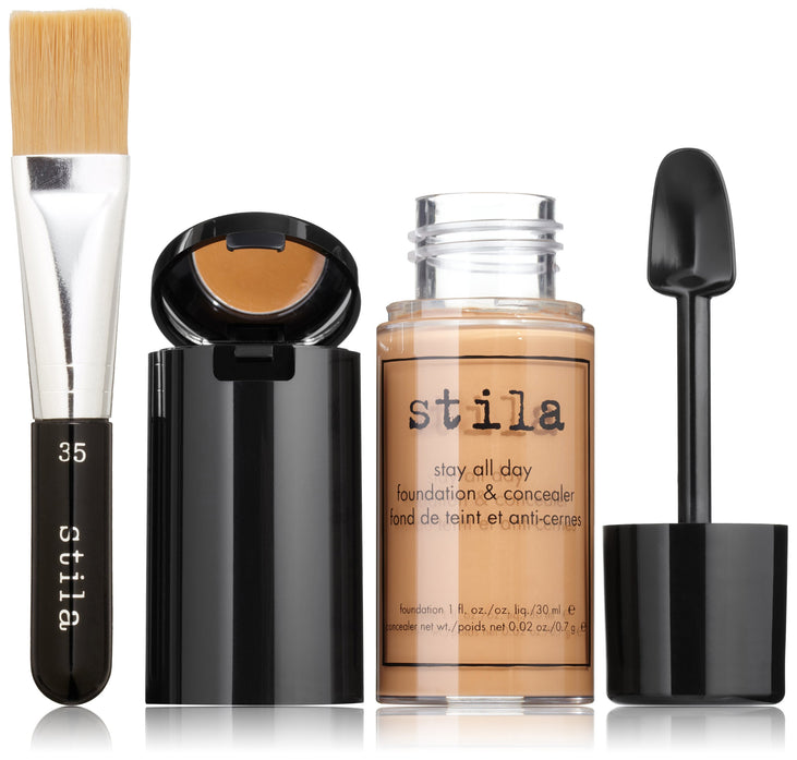 Stila Stay All Day Foundation Concealer & Brush Kit - Tan 12