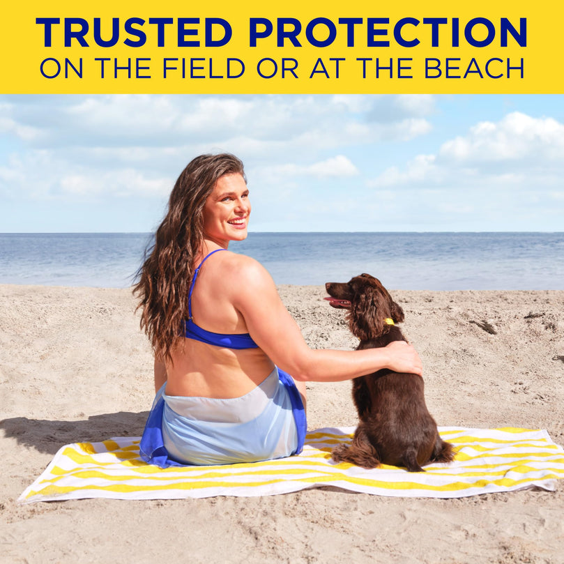 Coppertone Sport Sunscreen Spray SPF 50, Water Resistant Spray Sunscreen Bulk Pack, 5.5 Oz, Pack of 3 (Packaging May Vary)