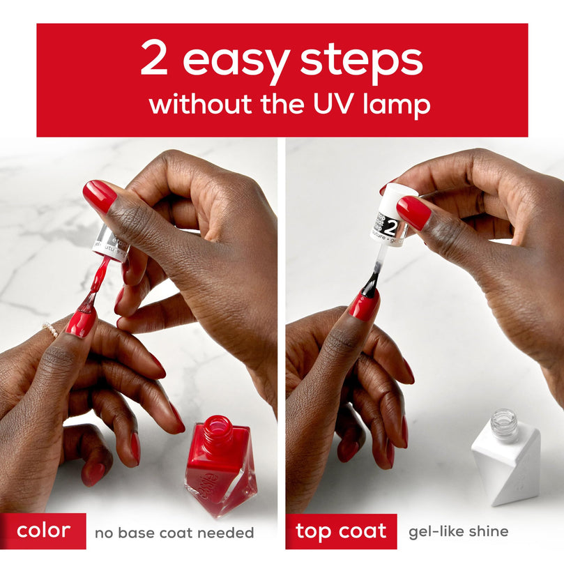 essie Gel Couture 2-Step Longwear Nail Polish, Pinned Up, Rose Pink Nude Nail Polish, 0.46 fl. oz.