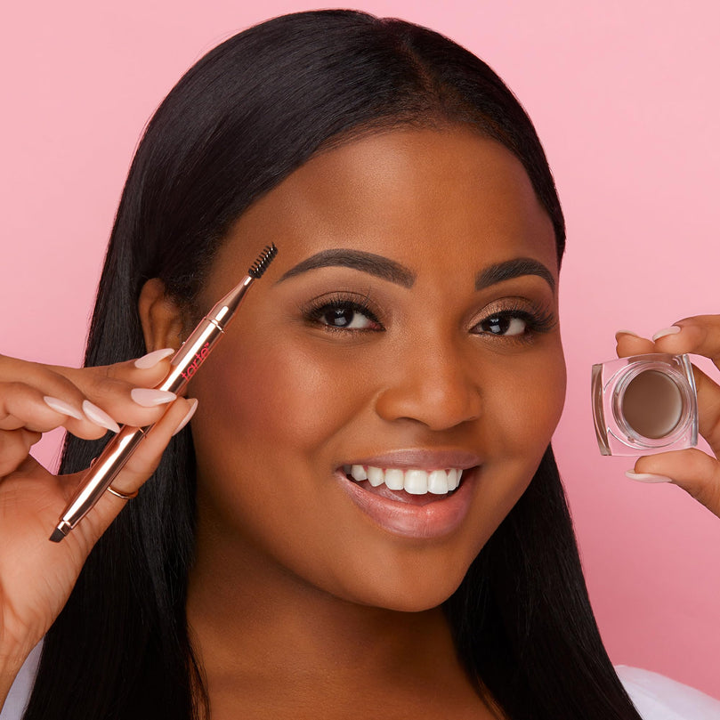 tarte big ego frameworker brow pomade - dark brown - full size