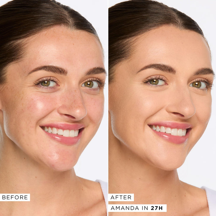 tarte shape tape full-coverage concealer - 27H light-medium honey (light to medium skin with warm, peach undertones) - travel size