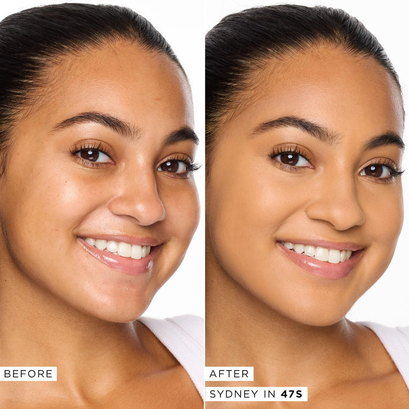 tarte shape tape full-coverage concealer - 47S tan-deep sand (tan to deep skin with warm, golden undertones) - travel size