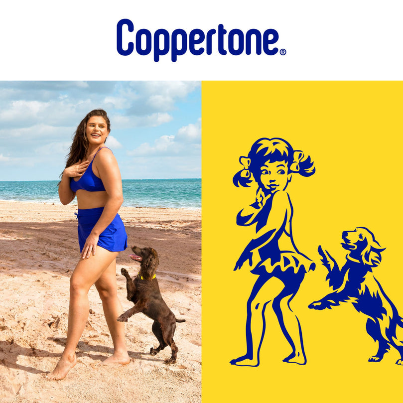 Coppertone Sport Sunscreen Spray SPF 50, Water Resistant Spray Sunscreen Pack, 5.5 Oz, Pack of 2 (Packaging May Vary)