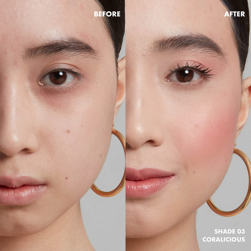 NYX PROFESSIONAL MAKEUP Sweet Cheeks Soft Cheek Tint, Cream Blush - Coralicious