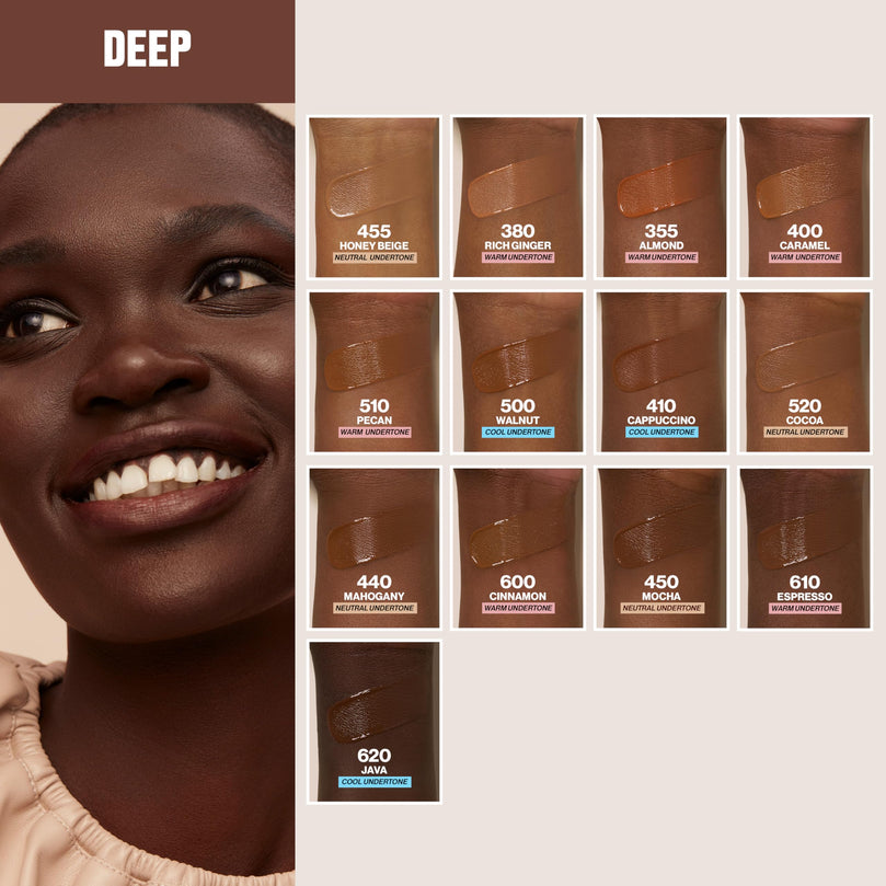 Revlon Liquid Foundation, ColorStay Face Makeup for Combination & Oily Skin, SPF 15, Medium-Full Coverage with Matte Finish, Honey Beige (455), 1.0 oz