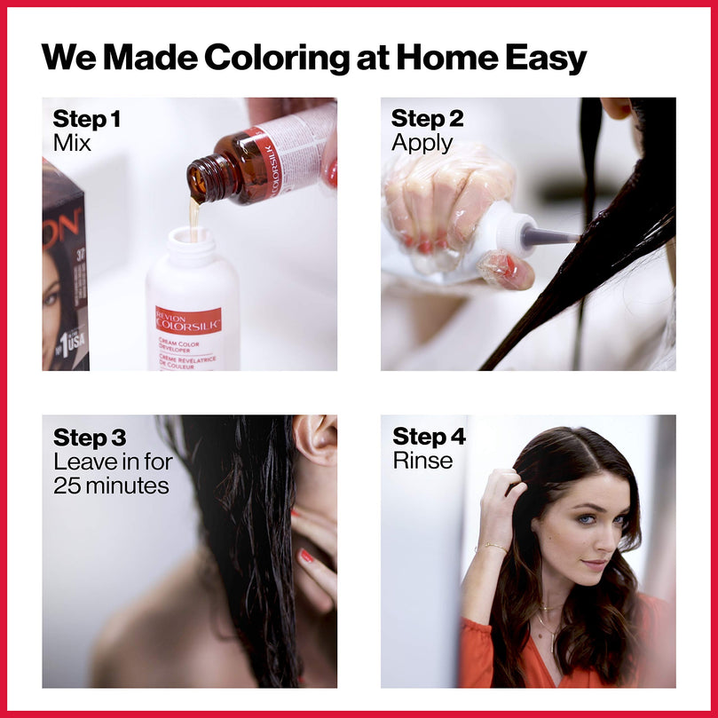 Revlon Colorsilk Beautiful Permanent Hair Color 11 Soft Black