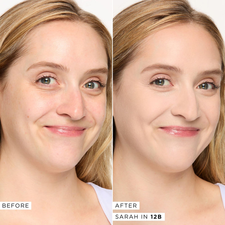 tarte shape tape full-coverage concealer - 12B fair beige (fair skin with cool, pink undertones) - travel size