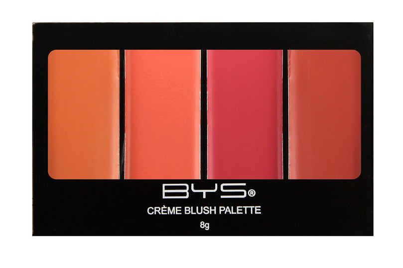 BYS Cream Blush Palette - Petal Pathway - 4 Shades