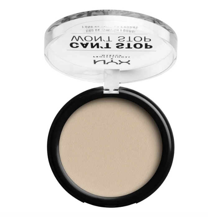 NYX Can't Stop Won't Stop Powder Foundation - Alabaster
