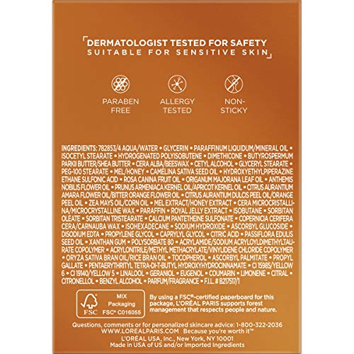 L'Oreal Paris Age Perfect Hydra Nutrition Night Balm, Firming Moisturizer, 1.7 oz