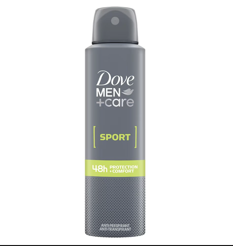Dove Men Care Anti-Perpirant Deodorant Spray Sport Active Fresh 150Ml - Pack of 6 by Dove