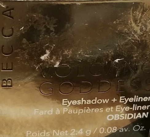 Becca Volcano Goddess Eyeshadow + Eyeliner - Obsidian