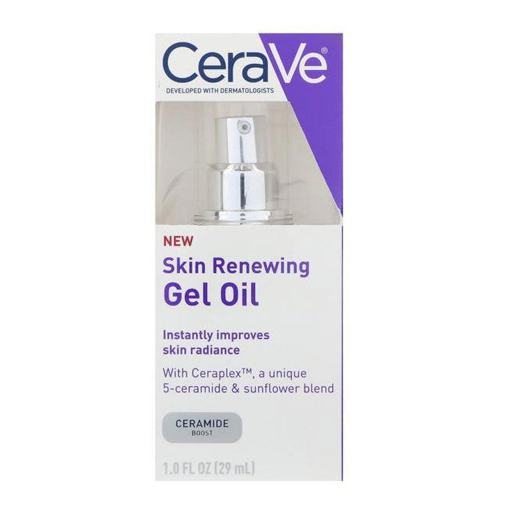 Cerave Skin Renewing Gel Oil Face Moisturizer 1.0oz/29ml New