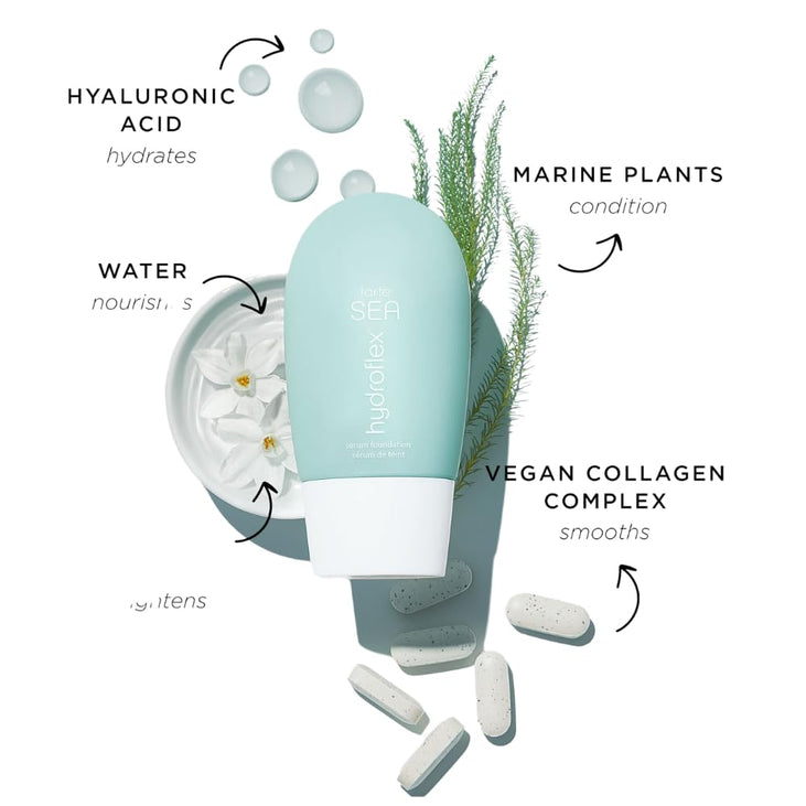 tarte Mini SEA Hydroflex™ Serum Foundation 14N fair-light neutral