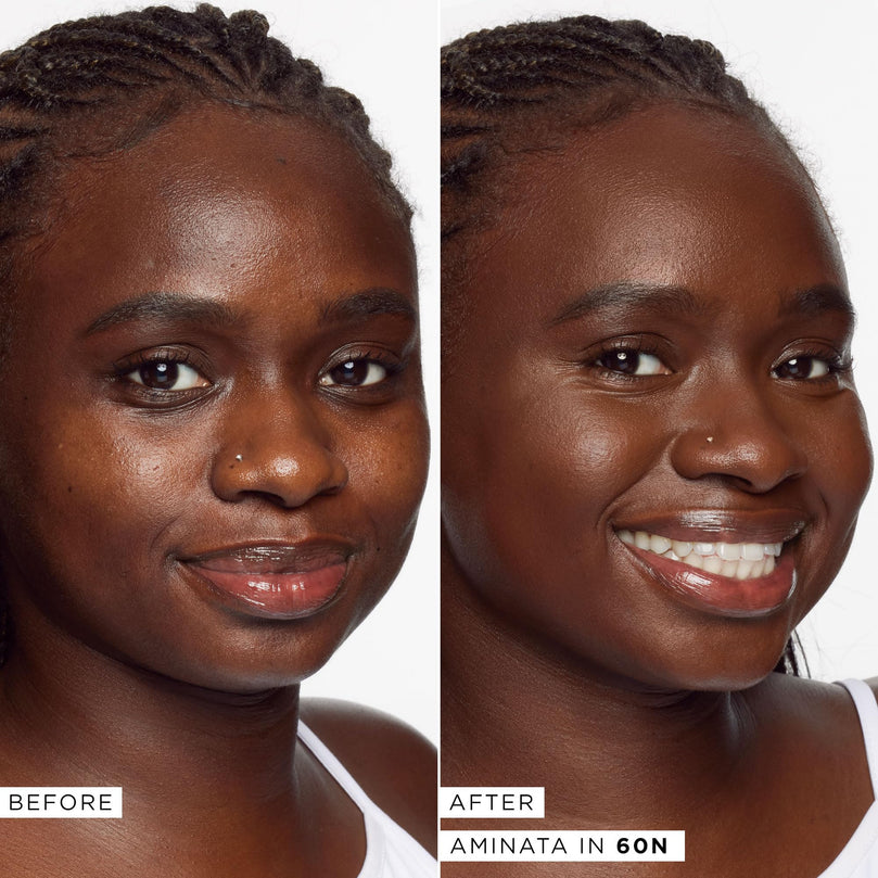 tarte shape tape full-coverage concealer - 60N mahogany (very deep skin with a balance of warm & cool undertones) - travel size