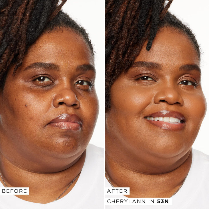 tarte shape tape full-coverage concealer - 53N deep (deep skin with a balance of warm & cool undertones) - travel size