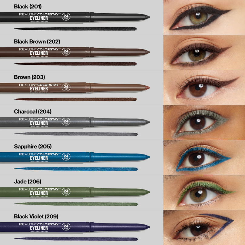 Revlon Colorstay Eyeliner Pencil - 202 Black Brown 0.01 Fl Oz