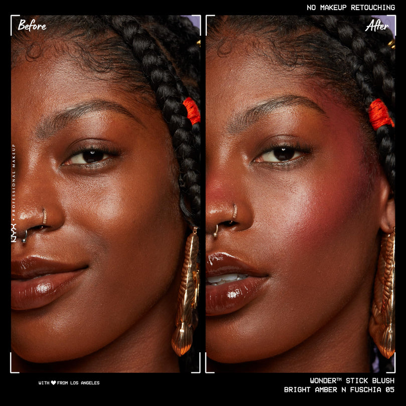NYX Professional Makeup Wonder Stick Blush 05 Bright Amber and Fuschia