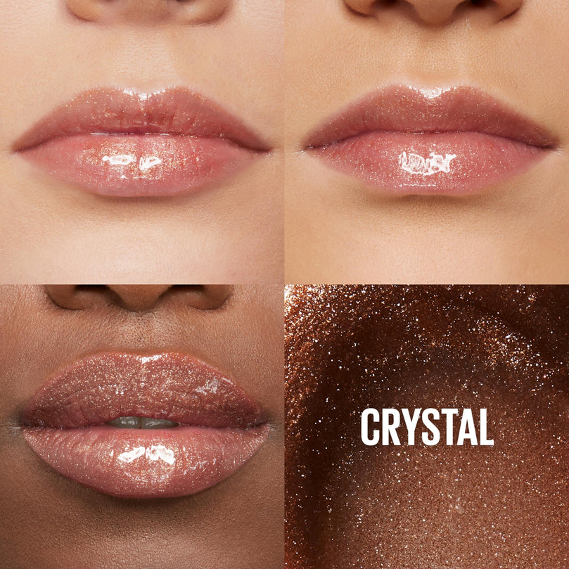 Maybelline Lifter Gloss Plumping Lip Gloss with Hyaluronic Acid - 010 Crystal