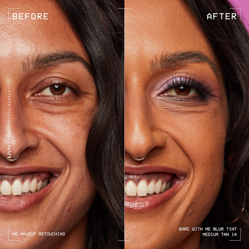 NYX PROFESSIONAL MAKEUP Bare With Me Blur Skin Tint Foundation - Medium Tan