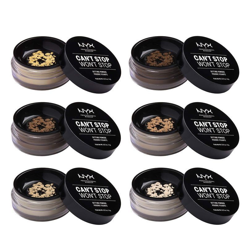 Nyx Can't Stop Won't Stop Setting Powder - Light Medium