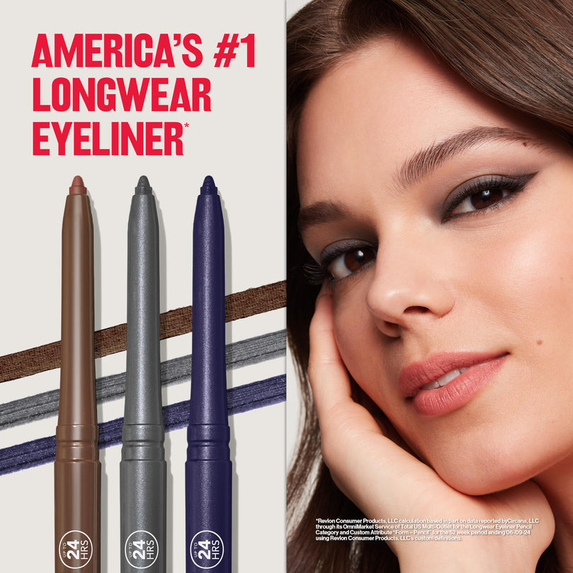 Revlon Colorstay Eyeliner Pencil - 202 Black Brown 0.01 Fl Oz