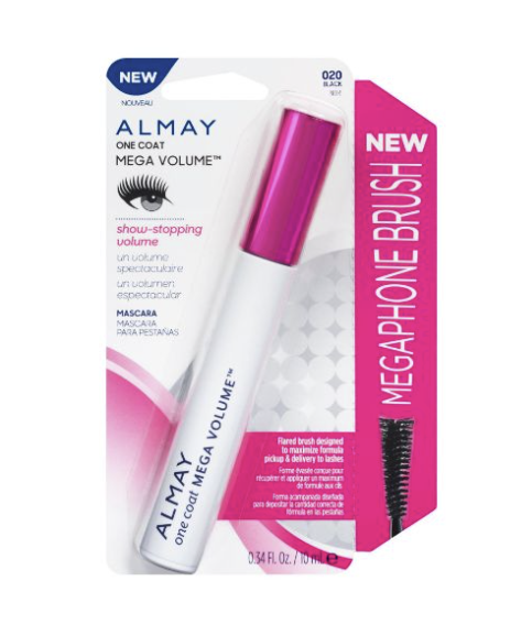 Almay One Coat Mega Volume Mascara 020 Black