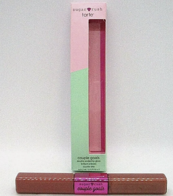 Tarte Sugar Rush Couple Goals Double-Ended Lip Gloss - Jean & Sneakers ~ 4.7 ml