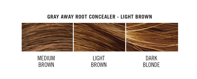 Everpro Beauty Gray Away for Women Temporary Root Concealer, Black/Dark Brown, 1.5 oz