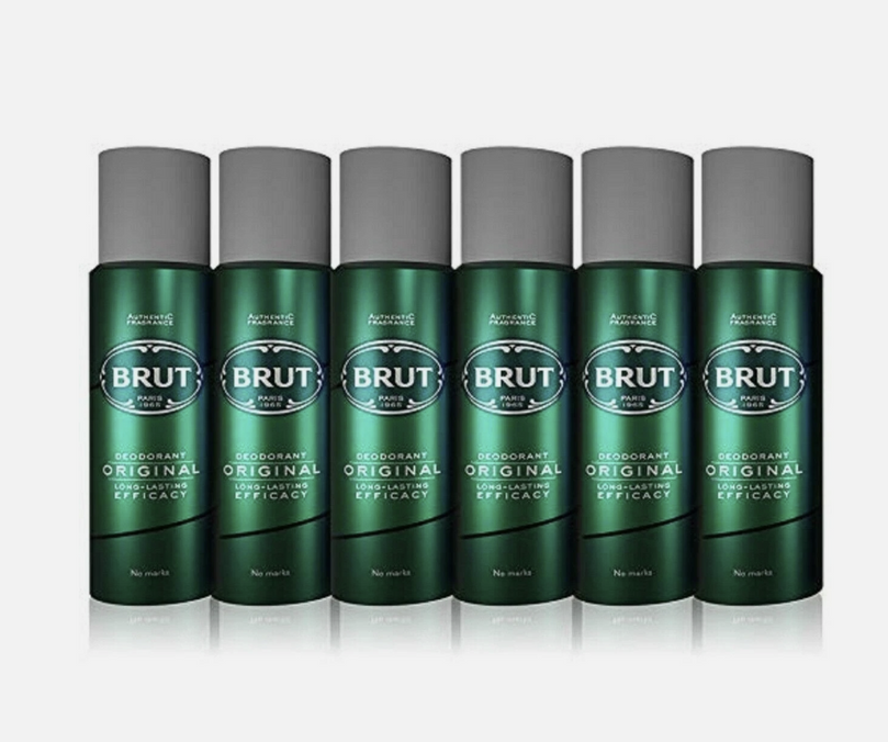 BRUT Original Body Spray Deodorant Bundle 6 x 200ml