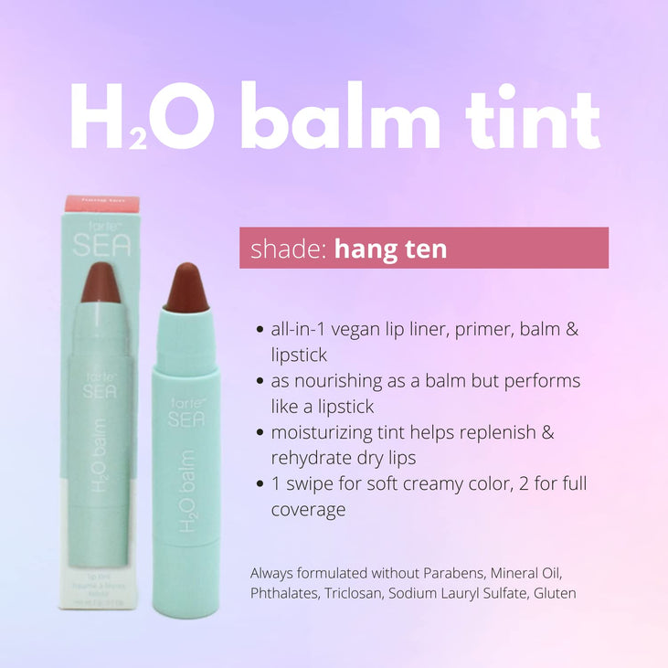 Tarte Sea H2O Lip Balm Hang Ten Full Size