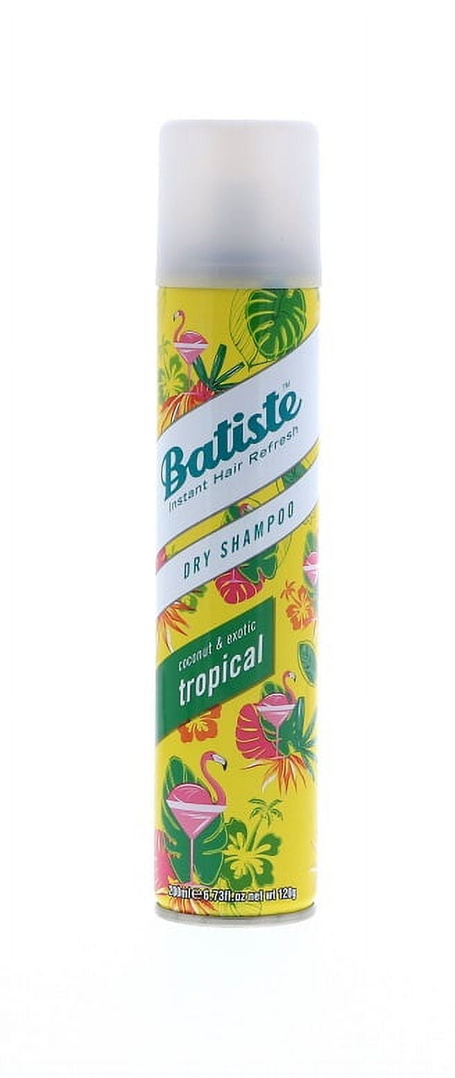 Batiste Dry Shampoo, Tropical Fragrance, 6.73 oz-Pack of 2