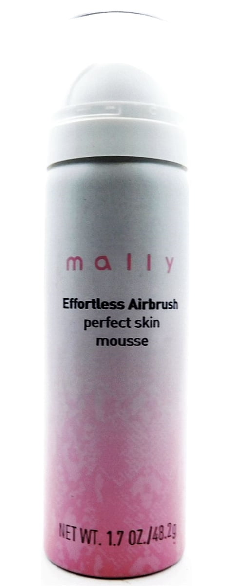 Mally Effortless Airbrush Perfect Skin Mousse medium-tan 1.7 Oz.