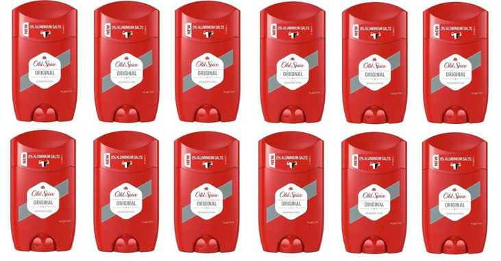 Old Spice Original Deodorant Stick 50 ml 12 Pack