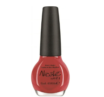 Nicole by OPI Nicloe Lacquer NI407 Please Red Cycle