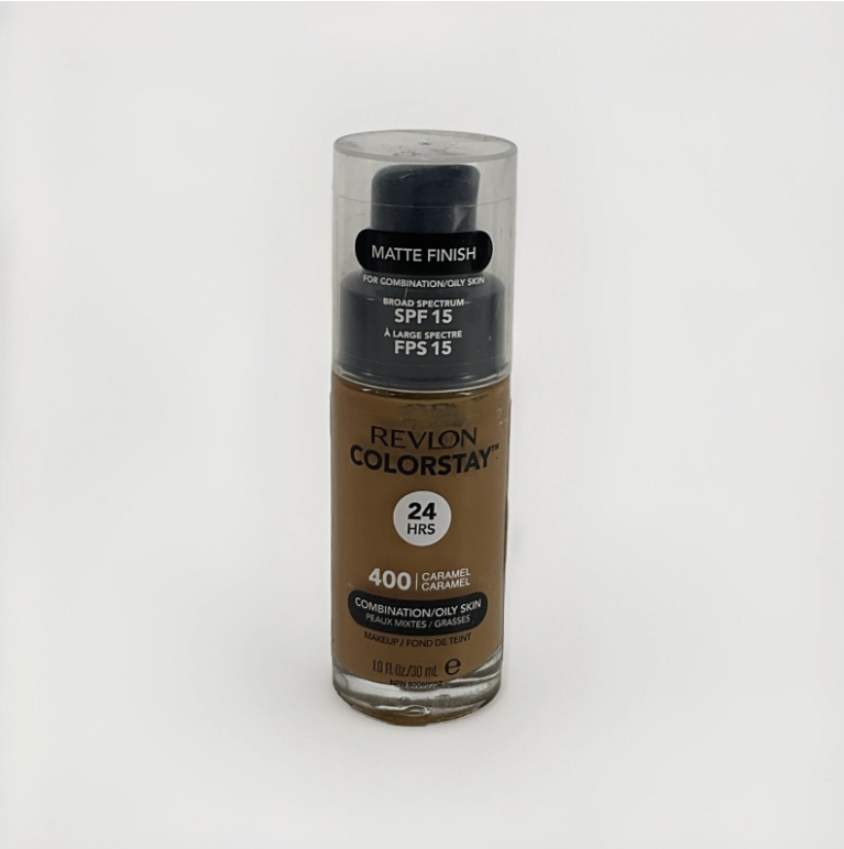 Revlon ColorStay Liquid Foundation Face Makeup for Combination & Oily Skin - 400 Caramel 1 Fl Oz