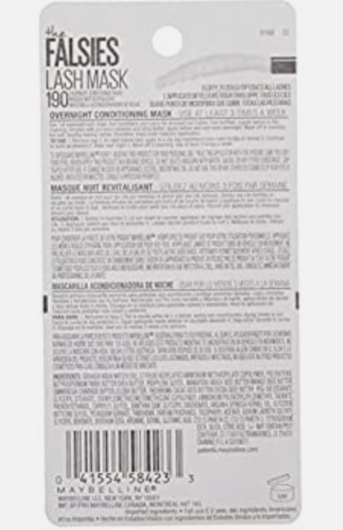 Maybelline The Falsies Overnight Conditioning Lash Mask 190