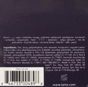 Tarte Amazonian Clay 12 Hour Blush Peaceful