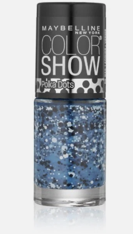 Maybelline Color Show Nail Polish Lacquer #95 Blue Marks The Spot