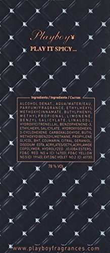 Playboy Play It Spicy Edt Spray 1.0oz For Women