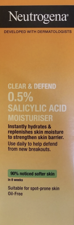 Neutrogena Clear & Defend Moisturizer 50ml