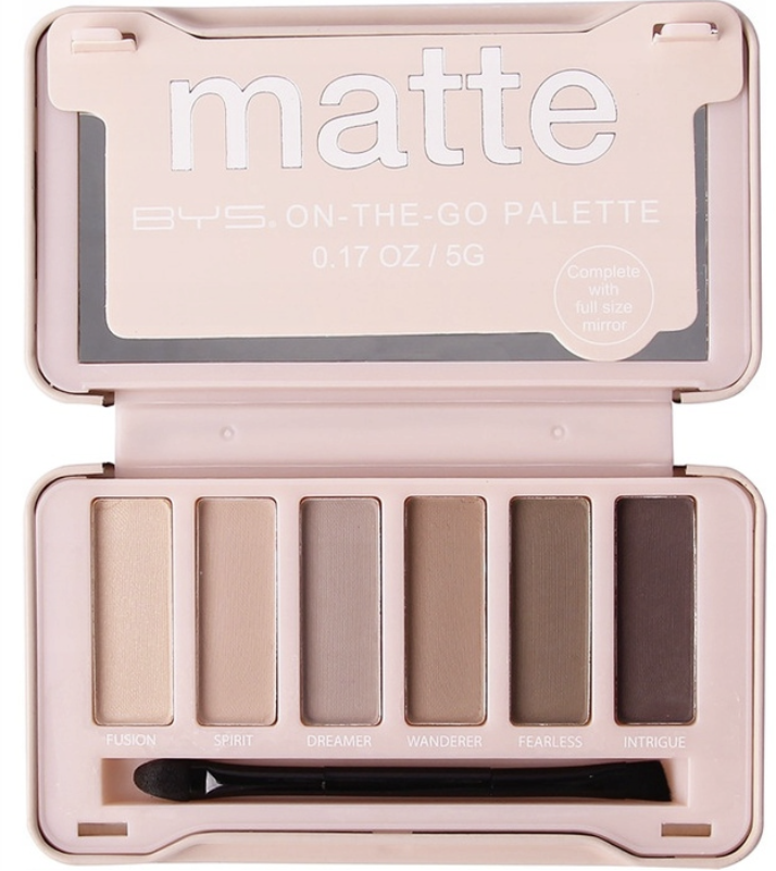 BYS On The Go Matte Palette 5g / 0.17 oz
