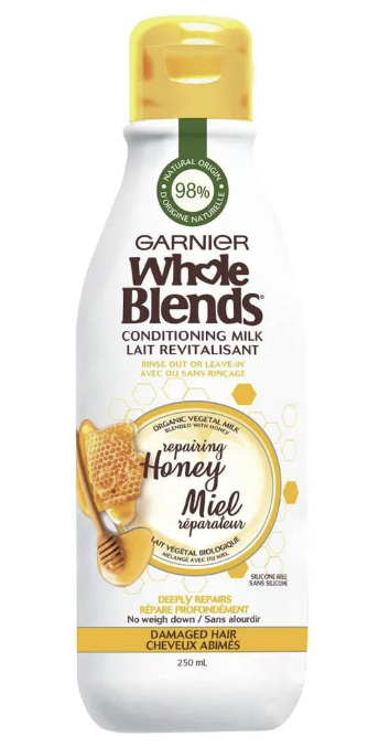 GARNIER Whole Blends CONDITIONING Milk Repairing Honey 250 ML (2 PACK)