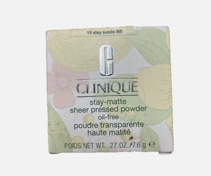 Clinique Stay Matte Sheer Pressed Powder - 19 Stay Suede